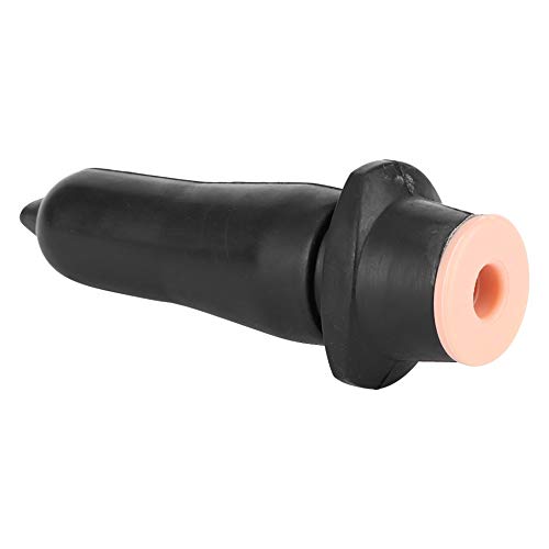 HL MP73D Food Grade Rubber Calf Feeding Bottle Nipple, Livestock Nipple for Cattle Sheep, Soft Calf Nipple with Milk Hole, Natural Rubber Material, Easy Installation a