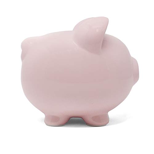 Child to Cherish Ceramic Piggy Bank, Pink - color: Pink