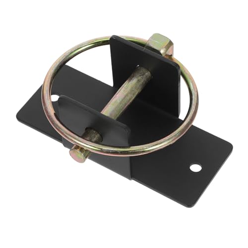 Unomor Heavy Duty Steel Horse Stall Bucket Hook with Wall Mounted Livestock Feed and Water Bucket Holder for Horse Stables and Barns