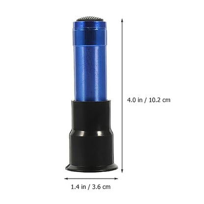 2pcs Egg Incubator Egg Candler Portable Tester for Chicken Quail Incubation Candling Lamp Cold Incubation Equipment - color: Blue
