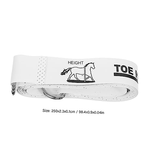 Totority 2.5m Professional Horse Measure Tape Flexible Measuring Tape for Livestock Height and Weight Accurate Dual-Sided Scale Convenient Storage for Farm Use