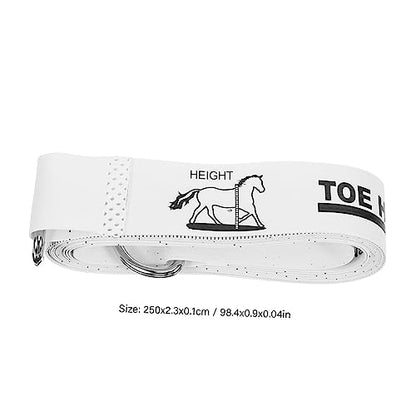 Totority 2.5m Professional Horse Measure Tape Flexible Measuring Tape for Livestock Height and Weight Accurate Dual-Sided Scale Convenient Storage for Farm Use