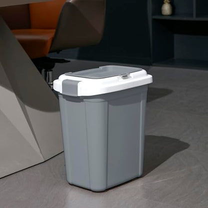 Ashfield & Harkness: Airtight Pet Food Storage Container - 23 Qt, Grey - Holds 20 lbs, Lightweight Bin & Measuring Scooper, Dogs-Cats-Animal Supplies - color: Grey, size: 20 lbs