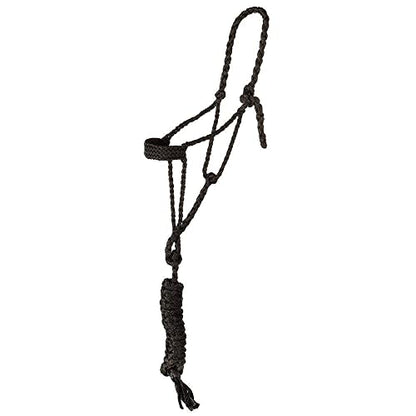 Tough 1 Premium Mule Tape Halter w.Lead - color: White