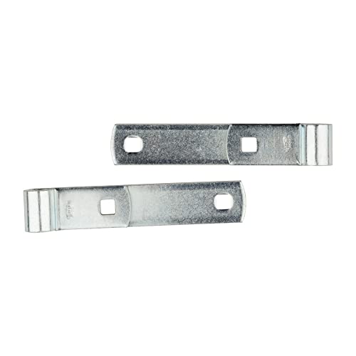 National Hardware N130-005 290BC Screw Hook/Strap Hinge Zinc Plated, 6", 2 Pack - size: 6 Inch