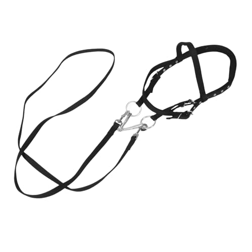 Adjustable Rope Halter Comfortable Nylon Material Matching Rope for Equestrian Training Travel and Everyday Use