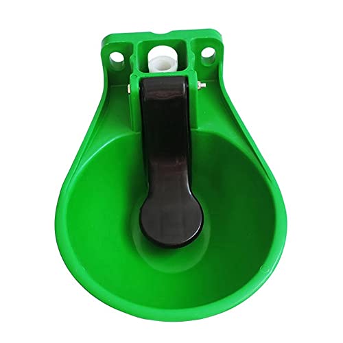 Ymiko Automatic Livestock Water Bowl ABS Material Large Capacity Drinking Trough for Cows Horses Donkeys Sheep Dogs with Smooth Edge Design 4 Fixing Holes