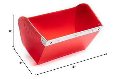 KANE Hanging Feeder with Guard, Red - color: Red