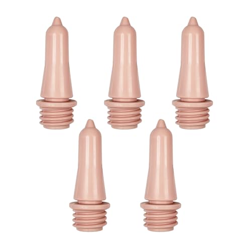 Calf Feeding Nipple Silicone Nipple Compatible Milk Bucket (5pcs) - color: 5pcs