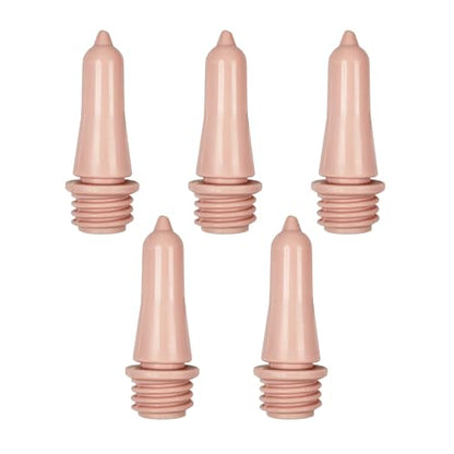Calf Feeding Nipple Silicone Nipple Compatible Milk Bucket (5pcs) - color: 5pcs