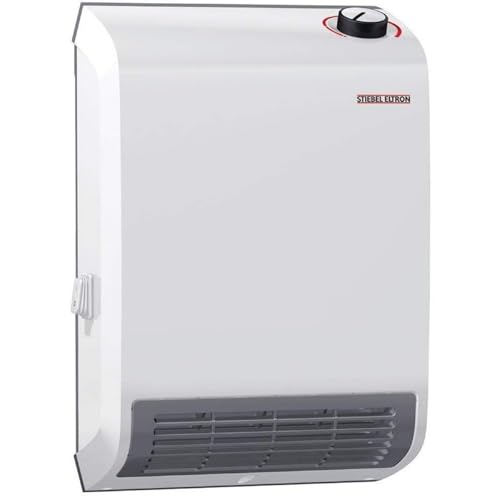 Stiebel Eltron CK Trend Wall-Mounted Electric Fan Heater, 2000W, 240V, White, Made in Germany - style: CK 200-2 Trend