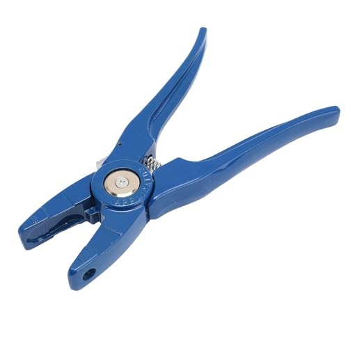 FLEXMAN Livestock Ear Tag Applicator, Aluminum Livestock Ear Tag Pliers, Universal Cattle Ear Tagger Ear Tag Puncher Pliers, Cattle Ear Tagger for Cattle, Pigs, Sheep