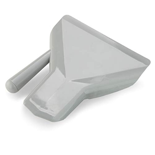 New Star Foodservice 37814 Polycarbonate Commercial French Fry Bagger Right Handle, Gray - size: Right Handle
