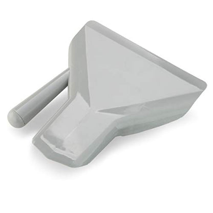 New Star Foodservice 37814 Polycarbonate Commercial French Fry Bagger Right Handle, Gray - size: Right Handle