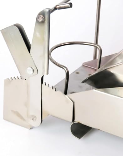 Piglet Castration Tools, Portable Stainless Piglet Castration Rack Device with a Fixing Device, Single Operator Convenient Operation, for Fixed Pig Livestock Farming. ﻿