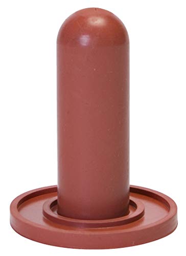 Little Giant® Calf Nursing Bottle Nipple | Screw On Nipple Attachement | Calf Bottle Top