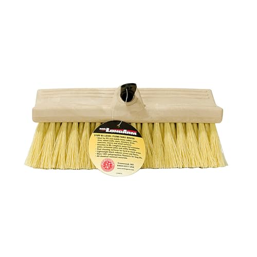 Mr. LongArm 0488 Marine Bi-Level Flow-Thru Stiff Tan Brush