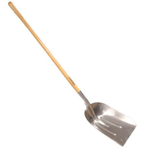 A.M. Leonard Long Handled Aluminum Scoop Shovel