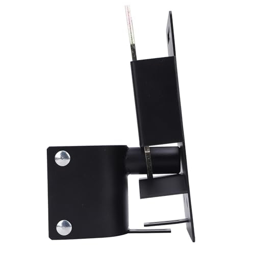 Pssopp Gardening & Aquaculture Latch, Heavy Duty Steel Zinc Farm Automatic Closing Latch Livestock Cattle Gate Hardware with Automatic Closing Padlock Option for 1 5/8 to 2 Inch Round