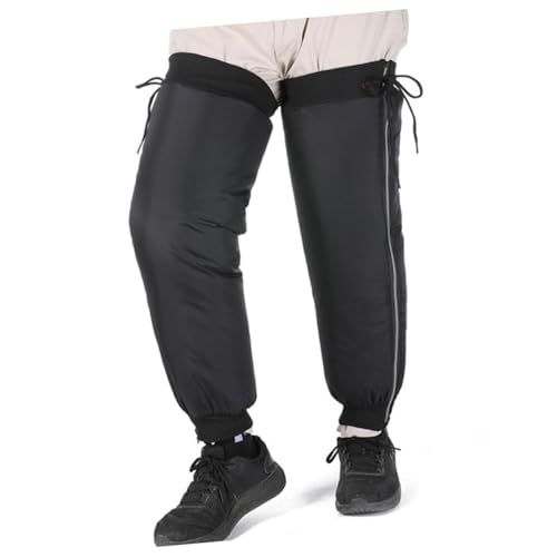 ABOOFAN Windproof Leg Gaiters for Men Insulated Calf Covers for Camping and Hiking Protection against Rain and Durable and Comfortable Design