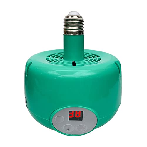 Reptile Heater Farm Animal Healthy Bulbs Warm Light for Chicken Piglet Dog Pet Thermostatic Temperature Controller Heater 220V (Color : Blue)