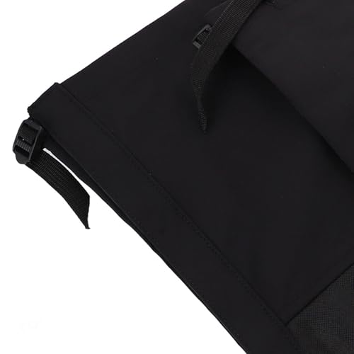 Unisex Waterproof Hiking Gaiters Snowproof Leg Warmers Extended Boot Covers M Size Black for Trekking in Snow Outdoor Protection