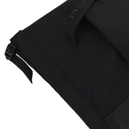 Unisex Waterproof Hiking Gaiters Snowproof Leg Warmers Extended Boot Covers M Size Black for Trekking in Snow Outdoor Protection