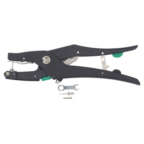 Livestock Ear Tag Applicator, 1 Piece Universal Metal Ear Tag Pliers Kit, Sheep Lamb Ear Tag Tool for Livestock Animal Cattle Pig Goat, Farm Supplies