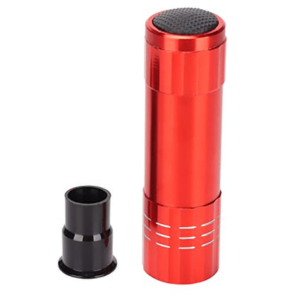 Pssopp Egg Candler LED Cool Light, Multifunctional Egg Tester for Various Bird, Detachable and Safe Observation Tool (Red) - color: Red