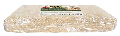 Fiber Cage Liner - 7 Pack - Super Absorbent, Odor Blocking, All Natural, Dust-Free, Hypoallergenic, Biodegradable Liner for Rabbits, Guinea Pigs, Hamsters, & Other Small Animals