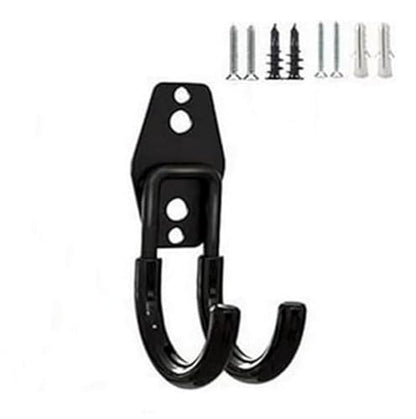 zoele Wall Mounting High Velocity Floor Fan Bracket, Wall Mount Industrial Grade Floor Fan Hook Hanger, Wall Fan Support Hook kit (2 Pack Black) - color: 2 Pack Black