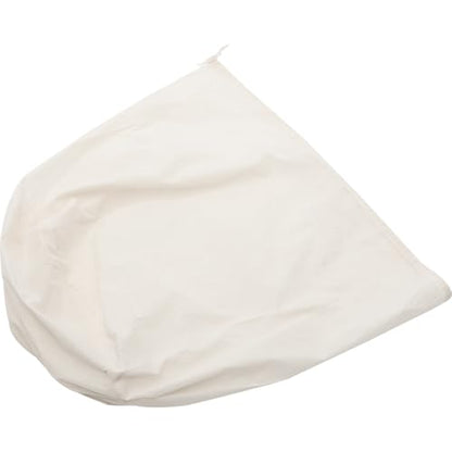 Cotton Nut Milk Filter Bag Large Mesh Drawstring Brew Bag Food Grade Soy Milk and Wine Filter Pouch Cylindrical 50×60cm for Brewing and Straining
