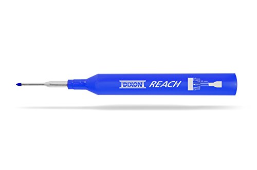 Dixon Industrial REACH- Deep Hole Permanent Marker, Blue, 1-Count (14203) - color: Blue