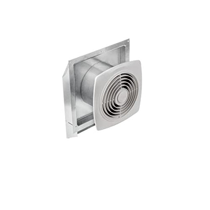 Broan-NuTone 509 Through-the-Wall Ventilation Fan White Cover, 200 CFM, 8.5 Sones, 8" - style: No Switch Dial