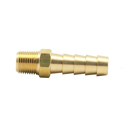 Brass Barstock Tee & Hex Nipple & Hose Barb to Male Pipe Connector Assortment Kits - style: Tee/Nipple/Barb Male Connector