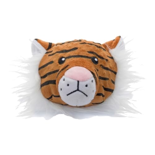 fabdog Dog Faballs Squeaker Pet Stuffed Toys – Soft, Colorful Dog Plush Toy with Cotton Covering – Decorative Fluffy Toy for Dogs – Small to Large (Lion, Large) - color: Lion, size: Large