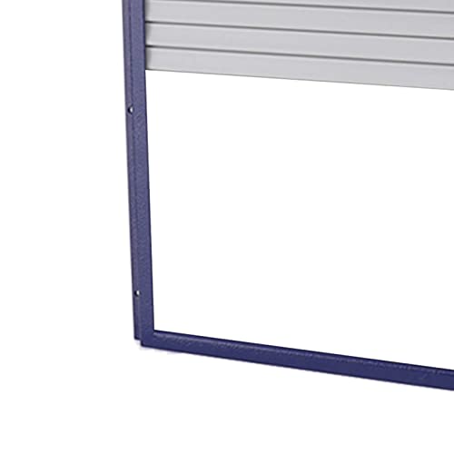Automatic Chicken Coop Door, Solar Powered 3 in 1 with Timer HD LED Display for Chicken Duck Goose (Blue) - color: Blue