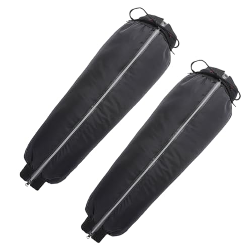 1pair Outdoor Calf Gaiters for Hiking and Camping Leg Covers for Wind and Rain Insulated Calf Sleeves for Biking and Climbing Reflective Safety Features