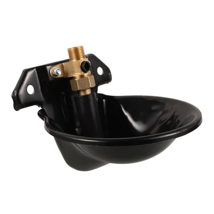 Automatic Cow Waterer Bowl Durable Livestock Water Dispenser for Cattle Horses Sheep Large Capacity Design with Float Valve for Constant Water Level Management