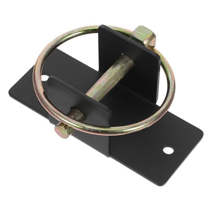 SHINEOFI Quick Release Feed Hook for Livestock Bucket with Heavy Duty Steel Construction and Pin Wall Mounted Bucket Hanger for Horse Stalls and Barns