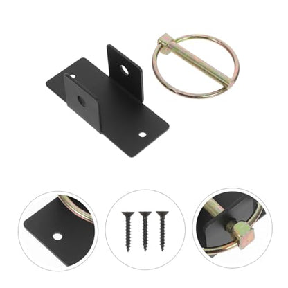 Beavorty Heavy Duty Steel Livestock Water Bucket Hook for Barn Feeding and Horse Stalls Wall Mount Bucket Hanger for Agricultural Needs