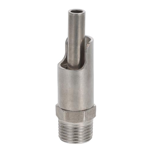 UPKOCH Stainless Steel Pig Waterer Nozzle Ergonomic -Splash Drinking Dispenser for Livestock Farms Automatic Nipple Waterer for Portable and Easy to Install