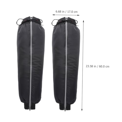 PartyKindom Motorcycle Warm Knee Pads Motorcycle Cold Weather Gear Calf Gaiters Leg Covers Hiking Leg Gaiters Leg