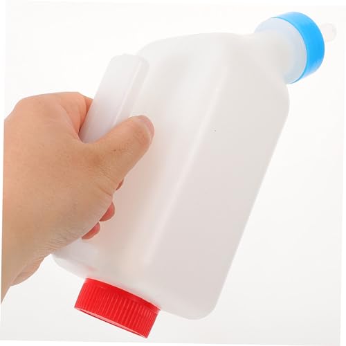 HANABASS 3pcs Versatile Livestock Feeding Bottle for Newborn Animals Calf Sheep Lamb Milk Jug Nipple