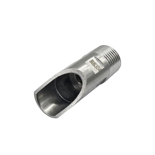 Pig Nipple Waterer 304 Stainless Steel 1/2" NPT Thread Automatic Pig Nipple Drinker for Sows Piglets Drinking 15PCS