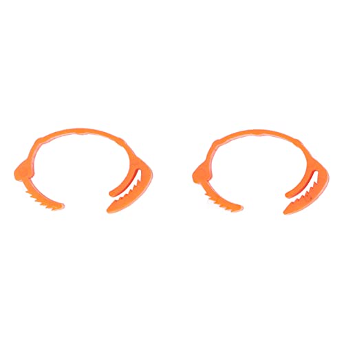 50PCS Pet Leg Rings Numbered Clip On Identification Bands, Reusable Bird Leg Rings for Chickens Ducks Pigeons Geese, Adjustable Plastic Leg Bands with Numbers 1-50 for Easy Anima
