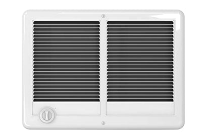 Dimplex DCSTC Series Electric Wall Heater Complete Unit With Thermostat (Model: DCSTC402TW, Part: 47526), 240/208 Volt, 3000/2250 Watt, White