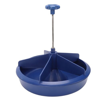 Piglet Feeding Trough Premium Plastic Heavy Duty 5 Slot Round Baby Food Feeder Bowl for Farm Livestock Piglets Durable and Spacious Design Easy to Clean
