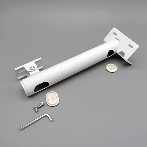 Surveillance Security Camera Mount Bracket, CCTV Wall Mounting Bracket Stand Galvanized Tube Wall Corner Mount Bracket for Heavy-Duty Surveillance Camera