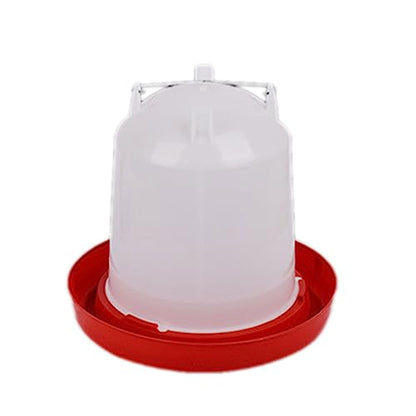 Hanging Chicken Feeder, Chick Feeder and Waterer Set Chicken Food Feeders Poultry Hanging Feeders and Drinker for Chickens Coops Chick Starter Kit for Ducks Geese Poultry - color: 10L